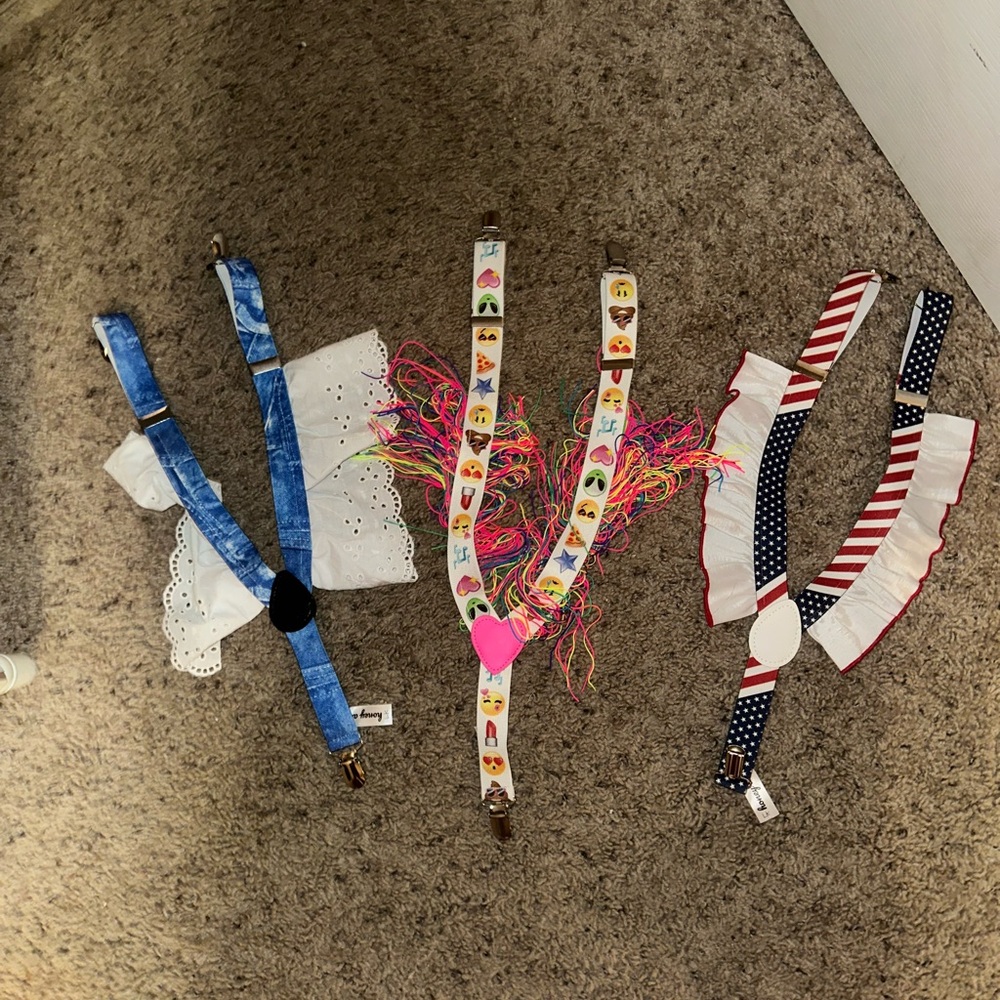 Honey Alliance boutique toddler suspenders